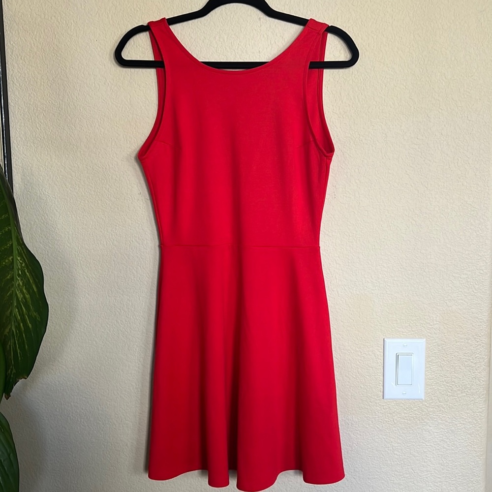 Red dress